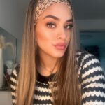 סרט לראש מנומר חום