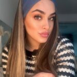 סרט לשיער כחול פטרול