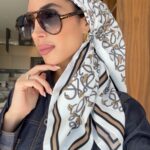 מטפחת משי לואבה לבן