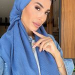 מטפחת וופל גדולה 1.20 כחול בהיר