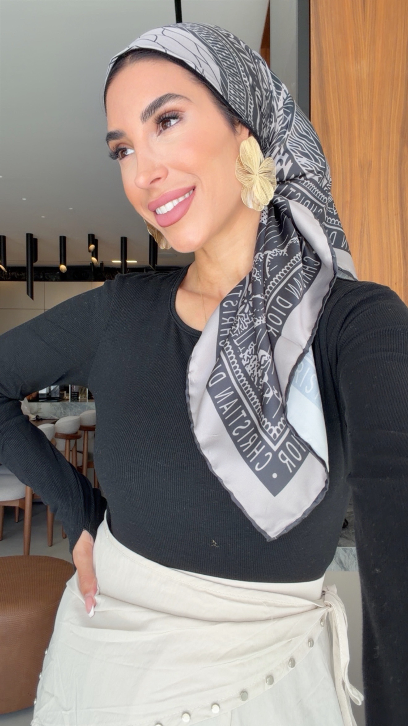 IMG_3589 דגם Christian Dior שחור מרובע – תמונה 1